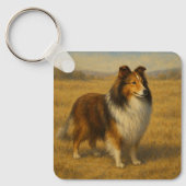 Shetland Sheepdog キーホルダー (正面)