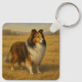Shetland Sheepdog キーホルダー (裏面)