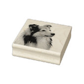 Shetland Sheepdog ラバースタンプ (スタンプ)