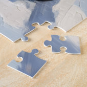 Shetland Sheepdog Christmas Red Truck Holiday ジグソーパズル (側面)