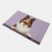 Shetland Sheepdog Doormat Art ドアマット (アングル)