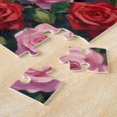 Shetland Sheepdog Valentine's Day  ジグソーパズル (側面)