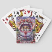 Shetland Sheepdog Valentine's Day トランプ (裏面)