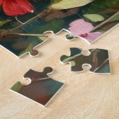 Shetland Sheepdog Valentine's Day Heart Pillow ジグソーパズル (側面)