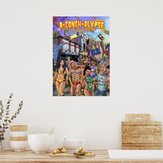 SheVibeが鍵ウエストファンタジーフェストに参加 ポスター (キッチン)