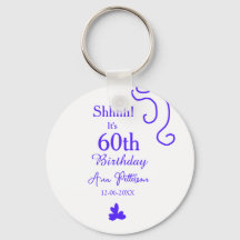 Shhそれは60歳の誕生日の追加の名前パープルスペインの r