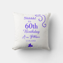 Shhそれは60歳の誕生日の追加の名前パープルスペインの r