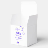 Shhそれは60歳の誕生日の追加の名前パープルスペインの r フェイバーボックス (オープン)