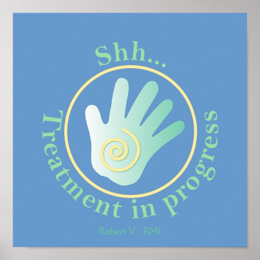 Shhトリートメント進行中 ポスター (正面)