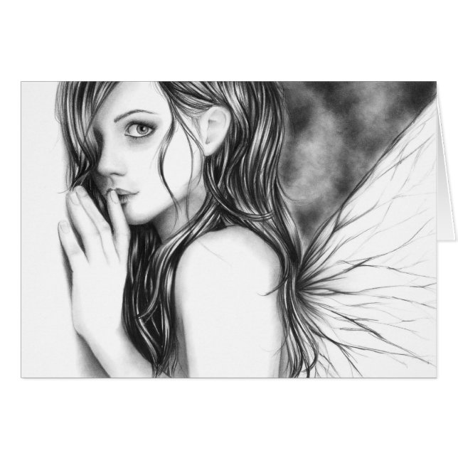 Shh今妖精カード (正面横)