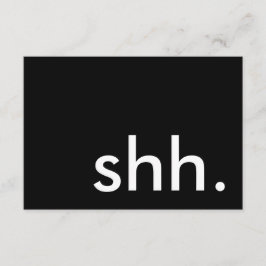 shh。 それはびっくりパーティです! 招待状