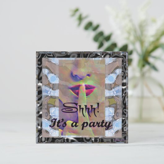 Shh! それはパーティーの招待です 招待状 (スタンド正面)