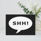 SHH! 話す泡 招待状 (スタンド正面)