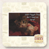 Shh!!! 豚のよう!! コースター (正面)