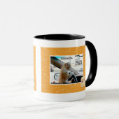 Shh! 非常に静かがあって下さい マグカップ (正面右)