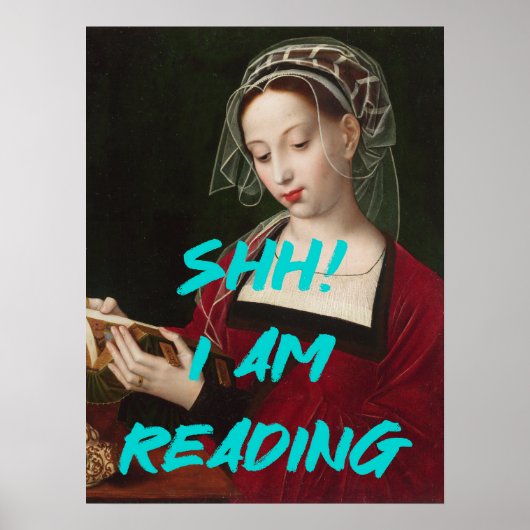 Shh Iはルネッサンス読スの絵を描引用文ウォール ポスター