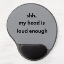 Shh My Head Is Loud Enough – シンプルイズベストな静かなデザイン