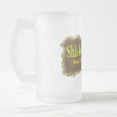 Shh-sh – ビール泡立て器 フロストグラスビールジョッキ (左)