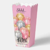 Shh Surprise Birthday Party Favor フェイバーボックス (正面)