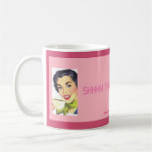 SHHHこれはコーヒーではないです! コーヒーマグカップ (左)