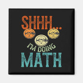 Shhh数学のフィットネストレーニングのトレーニングの重量 マグネット (正面)