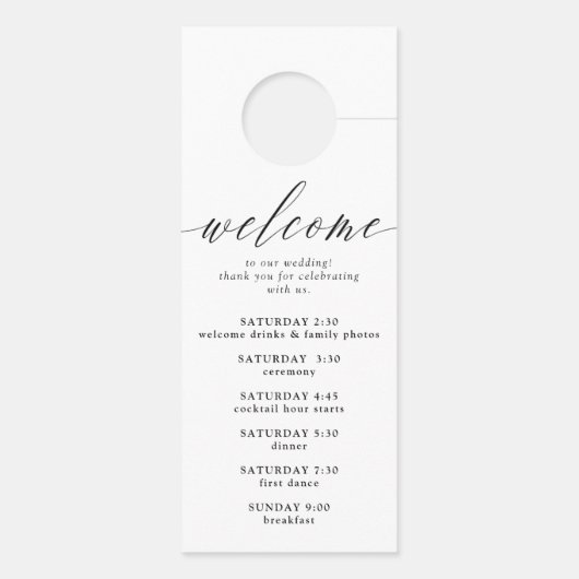 Shhh繊細な書道は邪魔しな結婚い ドアノブサイン (裏面)