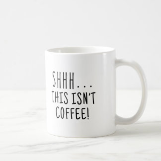 Shhh。 これはコーヒー・マグではないです コーヒーマグカップ