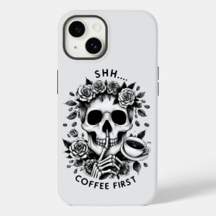 Shhh...コーヒーを最初に Case-Mate iPhone 14ケース