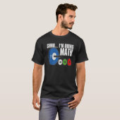 Shhh I m Doing Math LB WeightsトレーニングWeightlifti Tシャツ (正面フル)