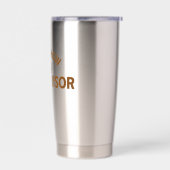 Shhh Show Supervisor Funny Thermal Tumbler 保温保冷タンブラー (左面)