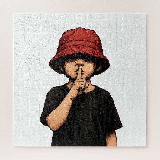 Shhh Silence Please Children's puzzle game. ジグソーパズル (縦)