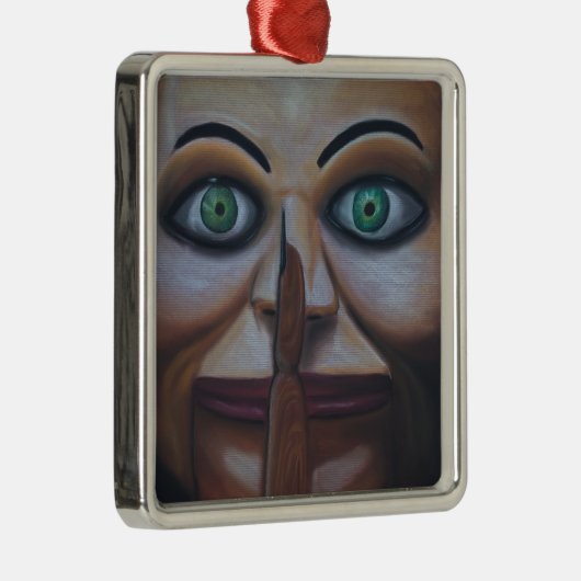 Shhhhh メタルオーナメント (右)