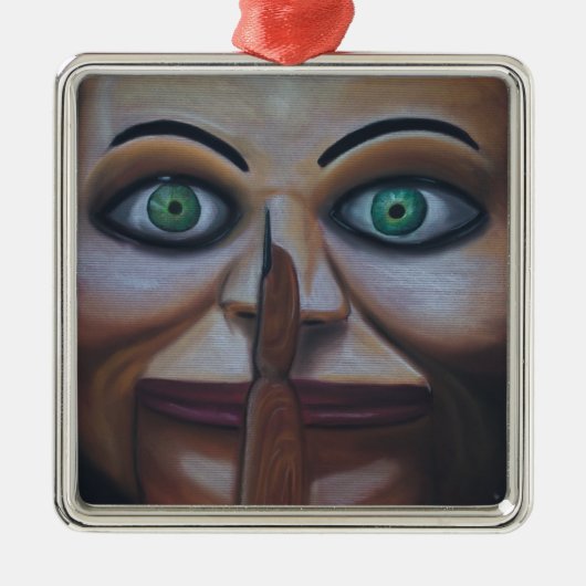 Shhhhh メタルオーナメント (正面)