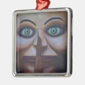 Shhhhh メタルオーナメント (左)