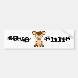 SHHSのバンパーステッカーを救って下さい バンパーステッカー