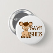 SHHSボタンを救って下さい 缶バッジ (正面&裏面)