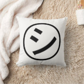 Shi Kana ㋛ Kana Smiling絵文字/絵文字 クッション (ブランケット)