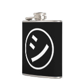 Shi Kana ㋛ Kana Smiling絵文字/絵文字 フラスク (左)