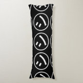 Shi Kana ㋛ Kana Smiling絵文字/絵文字 ボディピロー (正面縦)