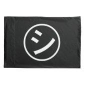 Shi Kana ㋛ Kana Smiling絵文字/絵文字 枕カバー (裏面)