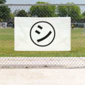 Shi Kana ㋛ Kana Smiling絵文字/絵文字 横断幕 (インサイチュ)