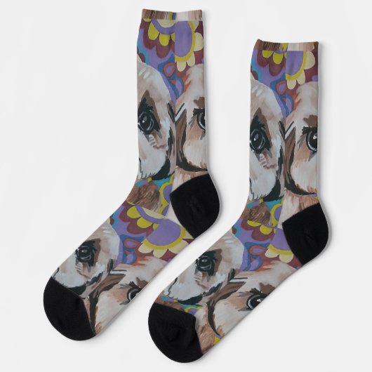Shi Tzu Crew Socks ソックス (左)