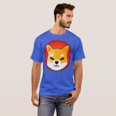 SHIB シバイヌ - 外国為替 仮想通貨 株式 トレーディング 楽しい Tシャツ (正面フル)