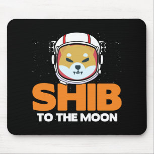 Shib Token Shiba Inu Crypto Meme Coin Moon Dog マウスパッド