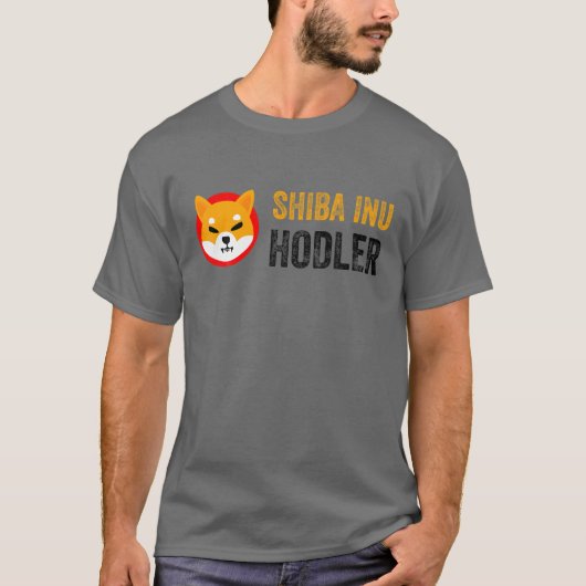 SHIBAホドラー柴犬暗号通貨ミーム$SHIB Tシャツ (正面)