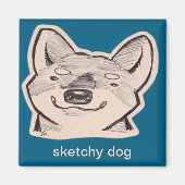 Shiba  マグネット (正面)