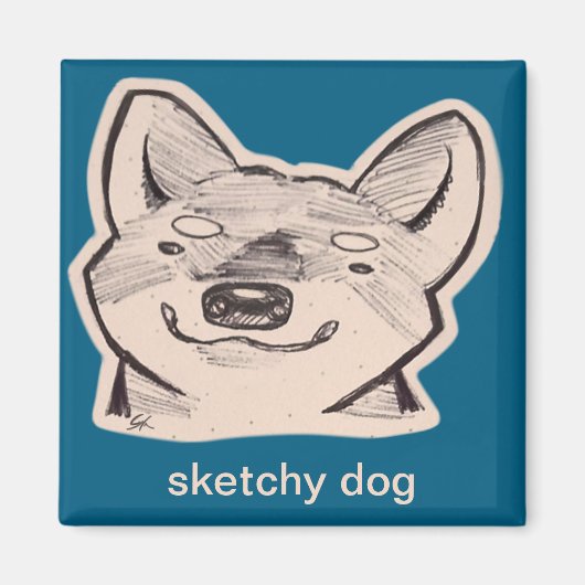 Shiba  マグネット (正面)