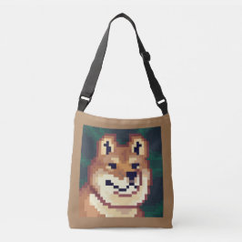 Shiba bag pixel art クロスボディバッグ