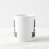 SHIBA CREW - チーム柴犬デザイン コーヒーマグカップ (中央)