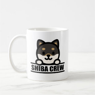 SHIBA CREW - チーム柴犬デザイン コーヒーマグカップ
